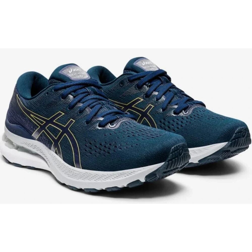 Asics Gel-Kayano 28 Women, French Bue/Thunder Blue, US 10 Wide